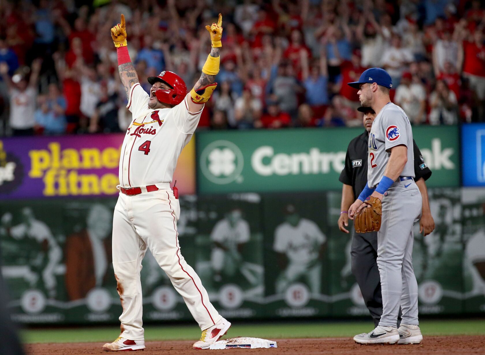 St. Louis Cardinals face Chicago Cubs